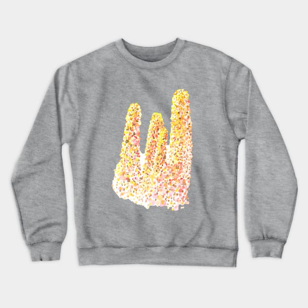 unicorn coral Crewneck Sweatshirt by thegirlaquatic